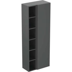 Ideal Standard Finesse - Висок шкаф 60x30x160 см, 1 врата, панти отдясно, матов антрацит E3442Y2 (E3442Y2)