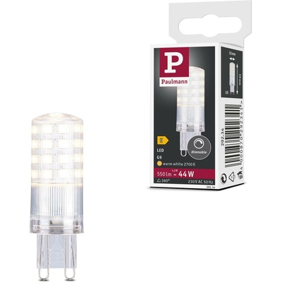 Paulmann P 29234 Standard 230V LED G9 4,2W 2700K stmívatelné čirá