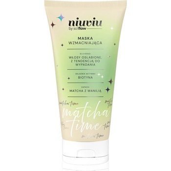 So!flow Matcha Time Strengthening Hair Mask интензивна подхранваща маска за увредена и крехка коса 200ml