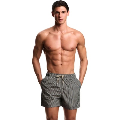 Giorgio Armani Бански гащета Emporio armani EM000583_AF20445 swimming shorts - Grey (Stripe Nut-Black)