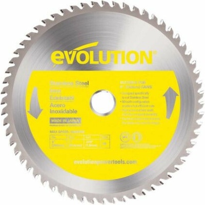 Evolution Stainless Steel TCT Widia Saw 230mm 60z EVO-230-60-SN