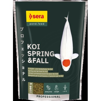 Sera koi Professional spring and autumn food- Храна за ежедневно хранене на кои и други езерни риби при температури на водата под 17 градуса 2.2 кг