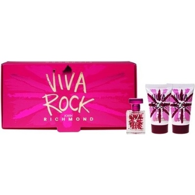 John Richmond Viva Rock EDT 4,5 ml + tělové mléko 25 ml + sprchový gel 25 ml dárková sada – Hledejceny.cz