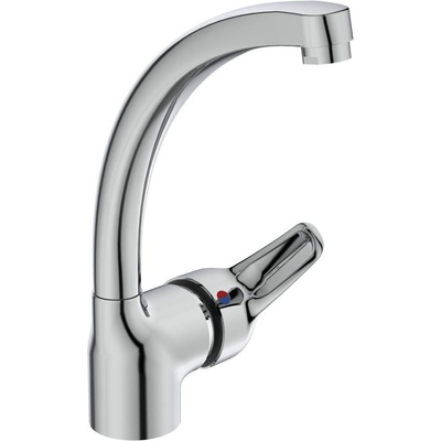 Vidima Стоящ смесител за кухня SevaS, Vidima, BC395AA, с лят чучур (BC395AA)