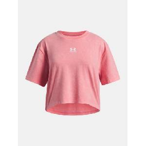 Under Armour Момичешка тениска Under Armour UA G Rival Wash SS Under Armour | Rozov | Момичешки | 152/158