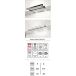 Faber OPTIGLASS COMF. A60 WH Телескопичен аспиратор за вгражд (Optiglasscomf)