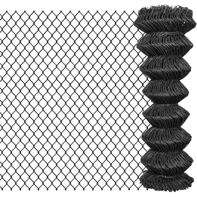 vidaXL Drátěné pletivo ocel 25 x 1,25 m šedé