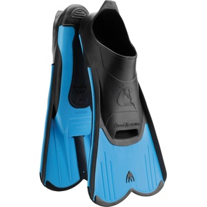 CRESSI Light Kid Fins Blue 33/34 - Powerful short fins for swimming and snorkeling, Blue Kid, 33/34 - DP182033 (DP182033)