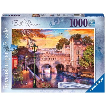 Image 1 of Ravensburger Пъзел Ravensburger от 1000 части - Гледка към моста (16955)