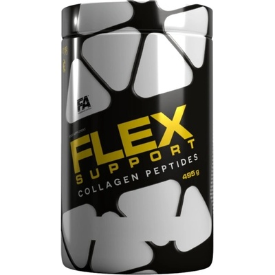 FA Nutrition Flex Support | Hydrolyzed Collagen Peptides + Glucosamine, Chondroitin, MSM, Hyaluronic Acid [495 грама] Диня