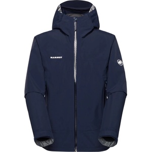 Mammut Мъжко водоустойчиво яке Mammut Crag Hardshell Hooded Jacket Waterproof jacket - Marine (002-3765-0212)