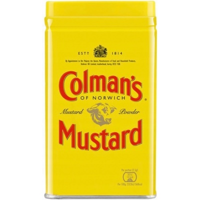 COLMAN'S HOŘČICE V PRÁŠKU OSTRÁ MUSTARD 100 g.