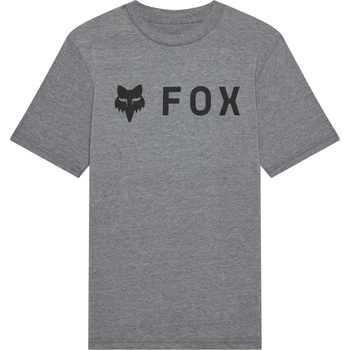 FOX Yth Absolute Ss Tee Heather Graphite