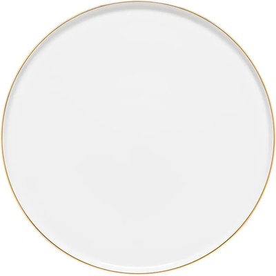 Costa Nova Talíř pr.27cm, RESONANCE, bílá White-gold