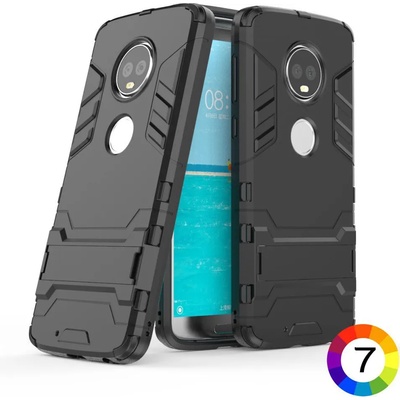 Motorola Moto G6 Plus Удароустойчив Калъф 2 и Протектор