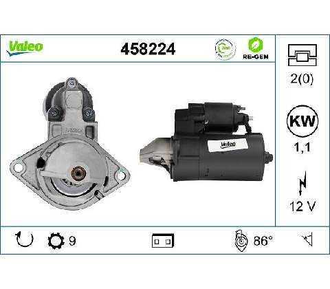 żtartér VALEO 458224