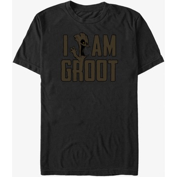 ZOOT. Fan I Am Groot Guardians of the Galaxy Marvel - унисекс тениска ZOOT. Fan | Cheren | МЪЖЕ | L