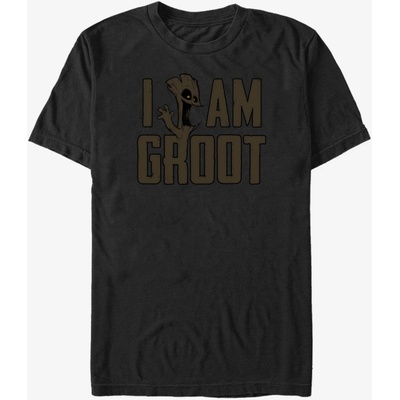 ZOOT. Fan I Am Groot Guardians of the Galaxy Marvel - унисекс тениска ZOOT. Fan | Cheren | МЪЖЕ | L