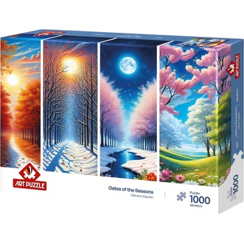 Art Puzzle Пъзел Art Puzzle от 1000 части - Поглед към сезоните (41017)