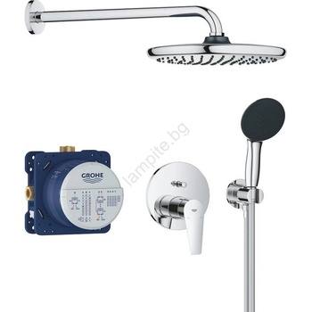 GROHE 25293000 - Душ комплект start edge 250 мм, лъскав хром (gh1149)
