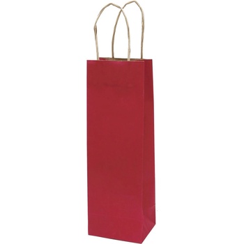 EUROCOM Подаръчна торбичка Eco Bottle, 10x36x10cm, бордо (25405-А-БОРДО)