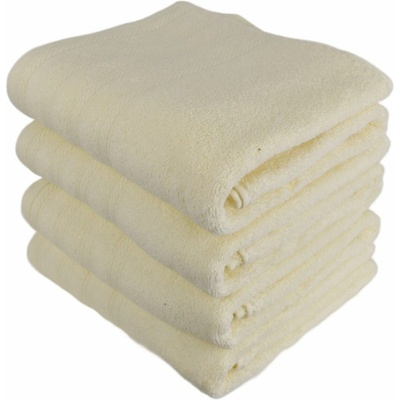 BerryHome Uni súprava osušiek 70 x 130 cm 4 ks krémové