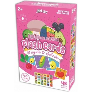 Star Игра Star Flash cards game, плодове и зеленчуци
