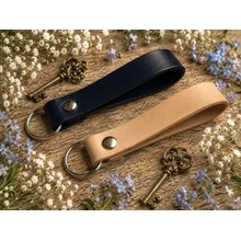 Přívěsek na klíče Kožený