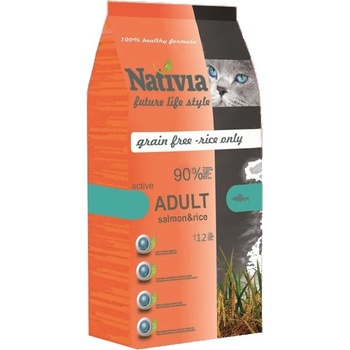 Nativia Adult Salmon&Rice active 1,5 kg