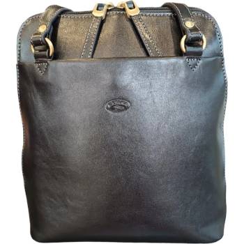 Katana dámský kožený kabelko batoh černý 82364-01 black