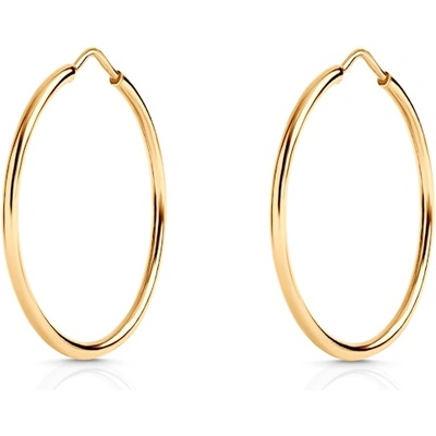 SAVICKI Обeци тип халка SAVICKI: жълто злато