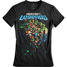 Tričko Minecraft Legends černá