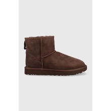 Ugg W Classic Mini Ii semišové snehule hnedé