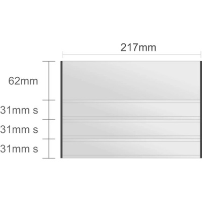 Triline Ac124/BL Alliance Classic nástenná tabuľa 217 x 155 mm