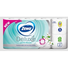 Zewa Deluxe Aqua Tube Jasmine Blossom 3 vrstvý 150 útržků 8 ks