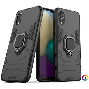 Image 1 of Samsung Galaxy A03 Core Удароустойчив Ring Holder Калъф и Протектор