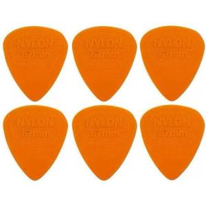 Dunlop 443R 0.67 Nylon Midi Standard 6 Перце за китара (<![CDATA[443R67-6PACK-SET]]>)