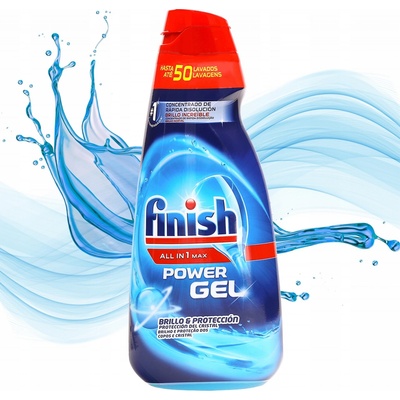 Finish AllinOne Max Power Gel Regular gél do umývačky riadu 1 l