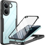 Techsuit Калъф за Xiaomi Poco X8 Pro - ColorVerse 360 Series + протектор - Techsuit - Черен (KF2363773)
