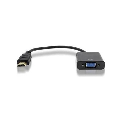 Кабел конвертор hdmi към vga, 25 см, Черен, h2v0101w01