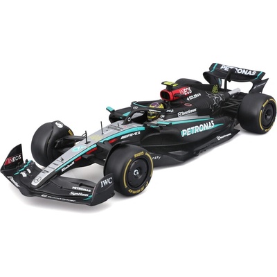 Bburago Mercedes-AMG Petronas W15 202444 Hamilton hardcase 1:24