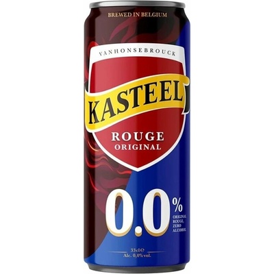 Kasteel Rouge 0% 0,33 l (plech)