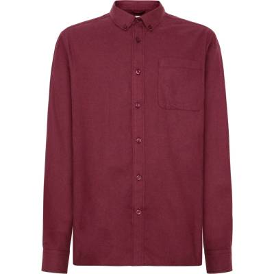KnowledgeCotton Apparel Мъжка риза с копчета KnowledgeCotton Apparel Regular Fit Melangé Flannel Shirt - Fig - размер 3XL (033-2931-0216)