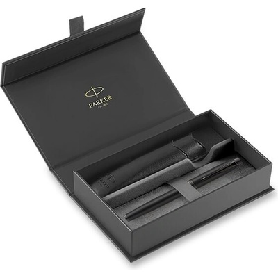 Parker IM Achromatic Black BT roller dárková sada s pouzdrem 1502/3497743 – Zbozi.Blesk.cz