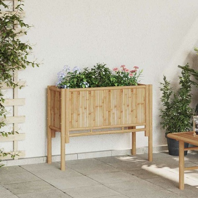 vidaXL vyvýšený záhon Hnědá 90 x 35 x 70 cm bambus