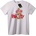 NOONEBRAND Тениска Купонджийско мече с балони - 2XL, White