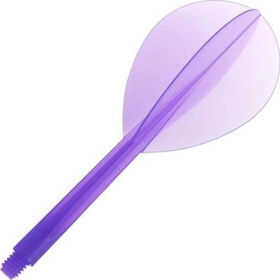 Condor Zero Stress - Teardrop - Long - Clear Purple CN078