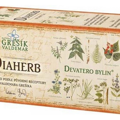 Grešík čaj Diaherb 20 x 1,5 g