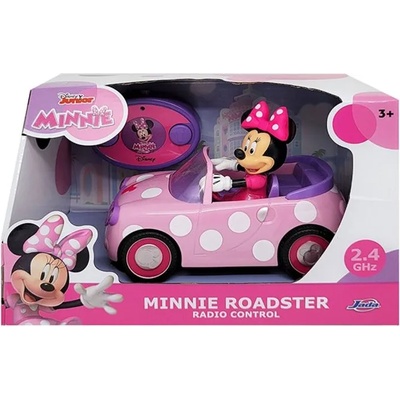 Jada Toys Радиоуправляема кола Jada Toys Disney - Мини Маус, с фигурка (253074001)