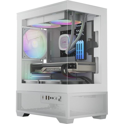 GAMDIAS Aura GC9M Elite TG ARGB white (16334-02F23-10000-G)